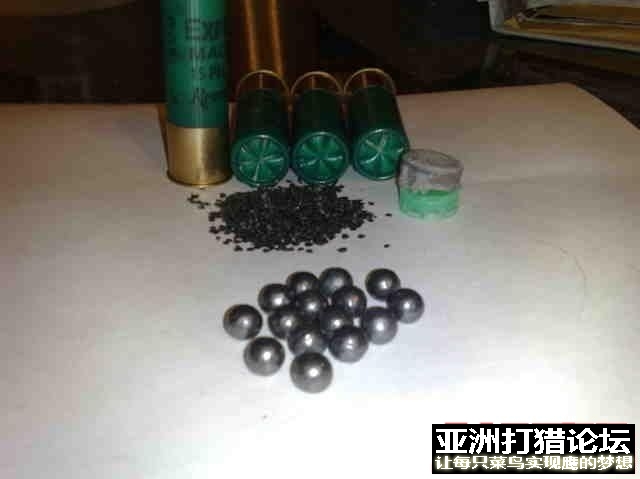 12号猎g00霰弹分解