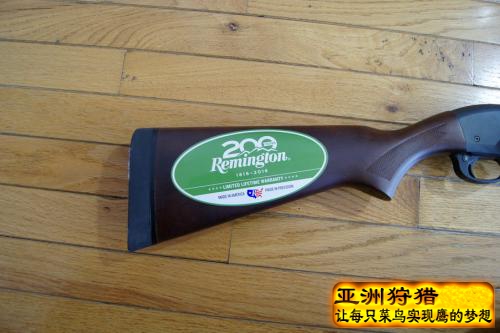 分享雷明登870泵动散弹12ga 2-3/4--3-1/2口径