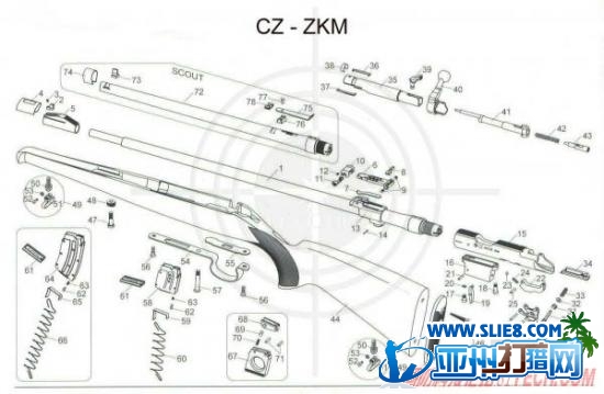 CZ452小口